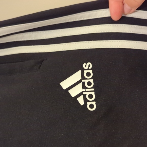 Youth XL OR small women's adidas stripe track pants - Picture 2 of 3